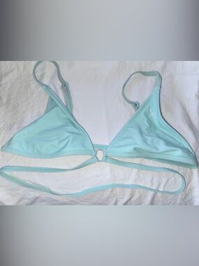 Off Blue Boutine LA Ringer Bikini Top